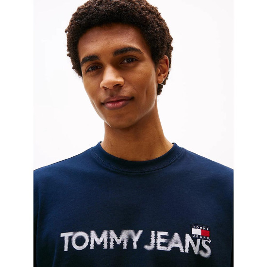 Tommy Hilfiger Ανδρική κοντομάνικη μπλούζα Tommy Badge Crew Neck T-Shirt